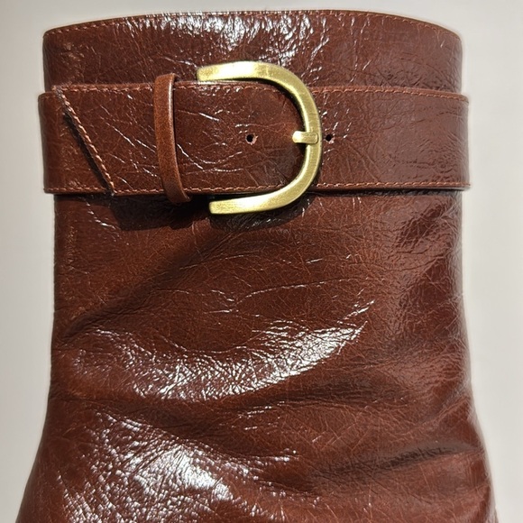 Nine West Brown Heeled Boots for Stylish Comfort - Picture 6 of 12